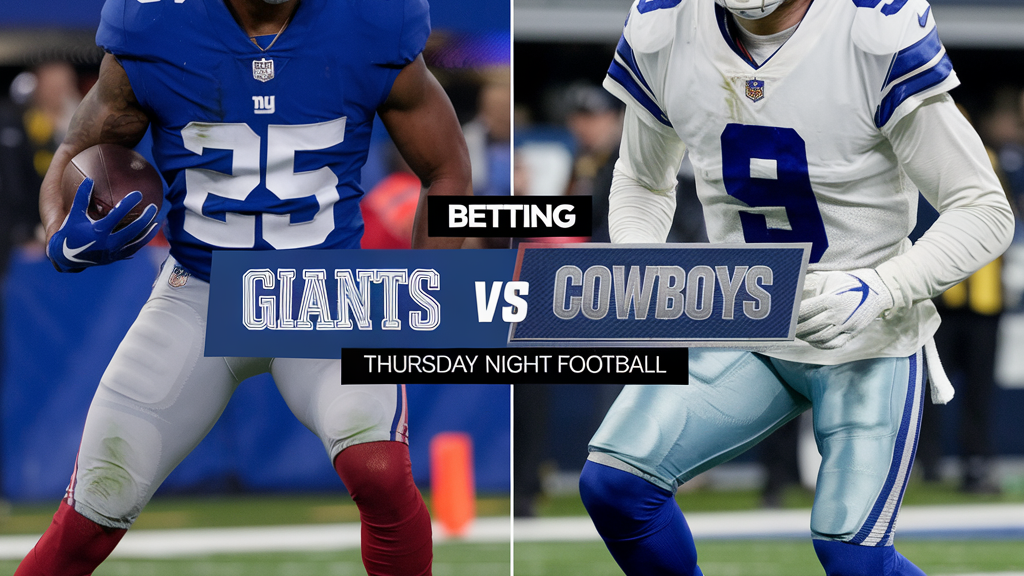 Giants vs. Cowboys TNF betting